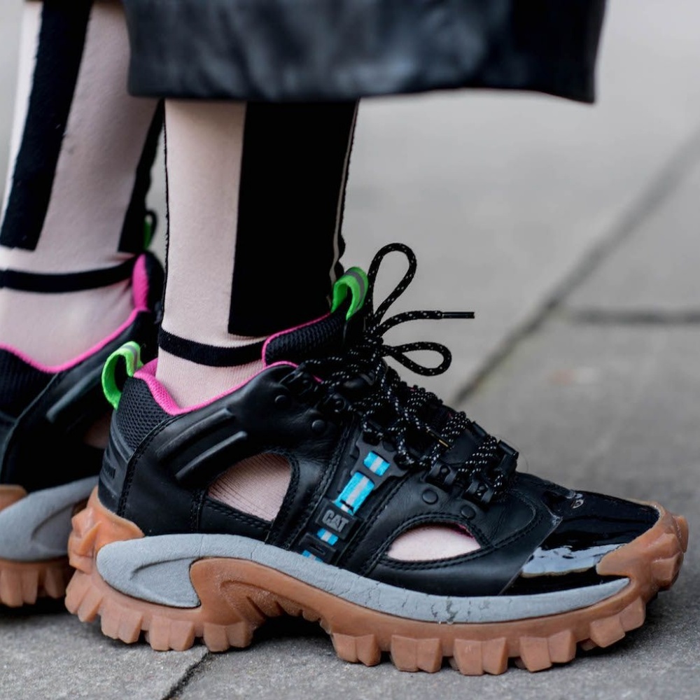 Christopher Shannon x CAT footwear working boot